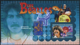 Guinea, Republic 2006 Beatles, George Harrison, Ringo Star, Mint NH, Performance Art - Music - Popular Music - Music