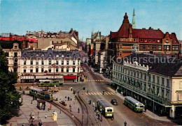 73589232 Malmoe Gustav Adolfs Torg Med Soedergatan Malmoe - Sweden