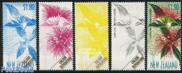 New Zealand 1999 Flowers Colour Separations 4v+final Stamp, Mint NH, Nature - Flowers & Plants - Ungebraucht