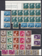 ⁕ SPAIN / ESPANA 1968 ⁕ Mariano Fortuny (stamp Day) Art Painting Gemalde Mi.1740-1749 ⁕ MNH ( 43 Stamps ) - Neufs