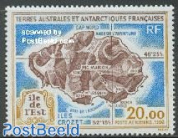 French Antarctic Territory 1996 Ile De LEst 1v, Mint NH, Various - Maps - Neufs