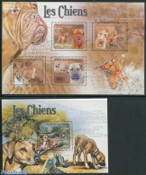 Central Africa 2011 Dogs 2 S/s, Mint NH, Nature - Dogs - Central African Republic