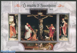 France 2012 Retable DIssenheim S/s, Mint NH, Art - Paintings - Ungebraucht