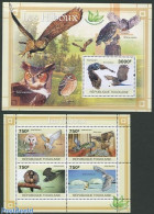 Togo 2011 Owls 2 S/s, Mint NH, Nature - Birds - Birds Of Prey - Owls - Togo (1960-...)