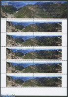 Liechtenstein 2012 Panorama M/s, Mint NH, Sport - Mountains & Mountain Climbing - Nuevos