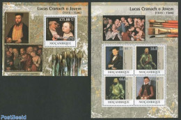 Mozambique 2011 Lucas Cranach 2 S/s, Mint NH, Paintings - Mosambik