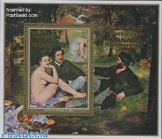 Manama 1972 Manet Painting S/s, Mint NH, Art - Modern Art (1850-present) - Paintings - Manama