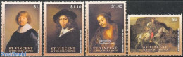 Saint Vincent 2003 Rembrandt 4v, Mint NH, Art - Paintings - Rembrandt - St.Vincent (1979-...)