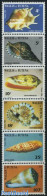 Wallis & Futuna 1986 Shells 6v [:::::], Mint NH, Nature - Shells & Crustaceans - Vie Marine