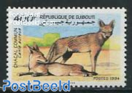 Djibouti 1994 Canis Aureus 1v, Mint NH, Nature - Animals (others & Mixed) - Gibuti (1977-...)