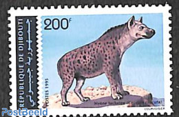 Djibouti 1995 Hyena 1v, Mint NH, Nature - Animals (others & Mixed) - Yibuti (1977-...)