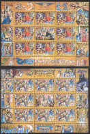 Yugoslavia 1997 Europa 2 M/ss, Mint NH, History - Europa (cept) - Art - Fairytales - Unused Stamps