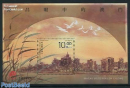 Macao 2012 Macao Seen By Lok Cheong S/s, Mint NH, Nature - Birds - Art - Modern Art (1850-present) - Paintings - Unused Stamps