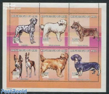 Mali 2000 Dogs 6v M/s, Mint NH, Nature - Dogs - Mali (1959-...)