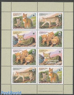 Tajikistan 2002 WWF, Cats M/s, Mint NH, Nature - Cats - World Wildlife Fund (WWF) - Tayikistán