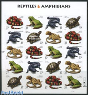 United States Of America 2003 Reptiles M/s, Mint NH, Nature - Frogs & Toads - Reptiles - Snakes - Turtles - Ongebruikt