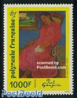 French Polynesia 1994 Gaugin Painting 1v, Mint NH, Art - Modern Art (1850-present) - Paintings - Paul Gauguin - Neufs