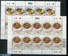 Malta 2005 Europa, Gastronomy 2m/s, Mint NH, Health - History - Food & Drink - Europa (cept) - Food