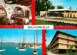 73588922 Balatonlelle Strand Fuerdoe Hotel Hafen Segelboote Balatonlelle - Hongrie