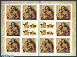 Germany, Federal Republic 2012 Sistine Madonna Booklet S-a, Mint NH, Stamp Booklets - Paintings - Ungebraucht