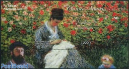 Central Africa 2012 Claude Monet S/s, Mint NH, Art - Modern Art (1850-present) - Paintings - Central African Republic