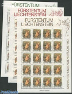 Liechtenstein 1983 Folklore 3 M/ss, Mint NH, Various - Folklore - Nuevos