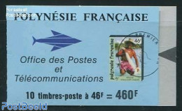 French Polynesia 1993 Fishing In Lagoon Booklet S-a, Mint NH, Nature - Fishing - Stamp Booklets - Nuevos