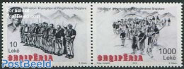 Albania 2012 100 Years After The Revolution 2v [:], Mint NH, History - Militarism - Militares