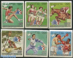 Chad 1983 Olympic Games Los Angeles 6v, Imperforated, Mint NH, Sport - Transport - Otros & Sin Clasificación