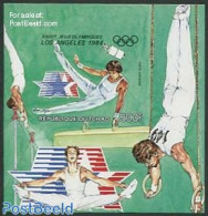 Chad 1983 Olympic Games Los Angeles S/s, Imperforated, Mint NH, Sport - Altri & Non Classificati