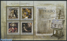 Sao Tome/Principe 2007 Prado Museum, El Greco 4v M/s, Mint NH, Art - Museums - Paintings - Museen