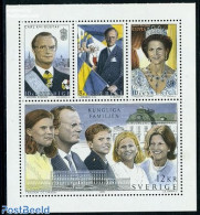 Sweden 1993 Royal Family S/s, Mint NH, History - Charles & Diana - Kings & Queens (Royalty) - Unused Stamps