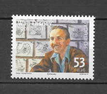 Portugal 2001 Walt Disney MNH - Disney