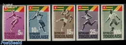 Togo 1965 Sports 5v, Imperforated, Mint NH, Sport - Sport (other And Mixed) - Togo (1960-...)