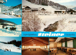 73588764 Niedernfritz Jugendgaestehaus Steiner Winterlandschaft Alpen Reitschule - Autres & Non Classés