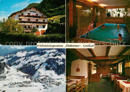 73588757 Grossarl Pension Hubertus Gastraum Hallenbad Winterlandschaft Alpen Gro - Autres & Non Classés