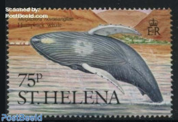 Saint Helena 1987 Whale 1v (from S/s), Mint NH, Nature - Sea Mammals - Isla Sta Helena