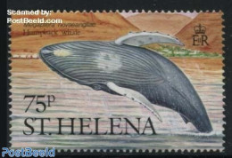 Saint Helena 1987 Whale 1v (from S/s), Mint NH, Nature - Sea Mammals - Isola Di Sant'Elena