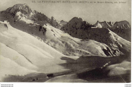 73 LE PETIT SAINT BERNARD N°50 Et Le Mont Blanc En Hiver VOIR DOS - Bourg Saint Maurice