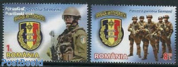 Romania 2012 Anti-terrorism Day 2v, Mint NH, History - Militarism - Nuevos