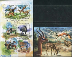 Mozambique 2011 Animals 2 S/s, Mint NH, Nature - Animals (others & Mixed) - Mozambique