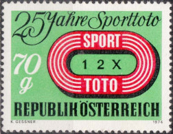 1974, Austria, Austrian Sports Pool, Gambling, Sports, MNH(**), Mi: 1468 - Neufs