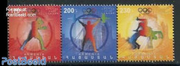 Armenia 2012 Olympic Games London 3v [::], Mint NH, Sport - Boxing - Olympic Games - Weightlifting - Boxe