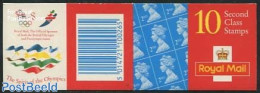 Great Britain 1996 Definitives Booklet, 10x2nd, The Spirit Of The Olympics (Q), Mint NH, Sport - Stamp Booklets - Other & Unclassified
