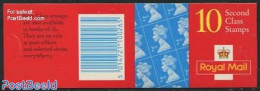 Great Britain 1997 Definitives Booklet, 10x2nd (H), Mint NH, Stamp Booklets - Other & Unclassified