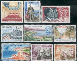 Monaco 1966 Monte Carlo 9v, Mint NH, Performance Art - Dance & Ballet - Theatre - Unused Stamps