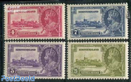 Newfoundland 1935 Silver Jubilee 4v, Mint NH, History - Kings & Queens (Royalty) - Royalties, Royals
