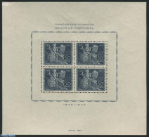 Portugal 1946 Bank Of Portugal Centenary S/s, Mint NH, Various - Banking And Insurance - Neufs