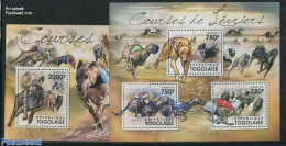 Togo 2011 Dog Courses 2 S/s, Mint NH, Sport - Sport (other And Mixed) - Togo (1960-...)