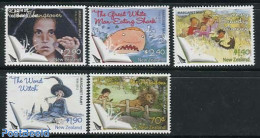 New Zealand 2013 Margaret Mahy 5v, Mint NH, Art - Children's Books Illustrations - Unused Stamps